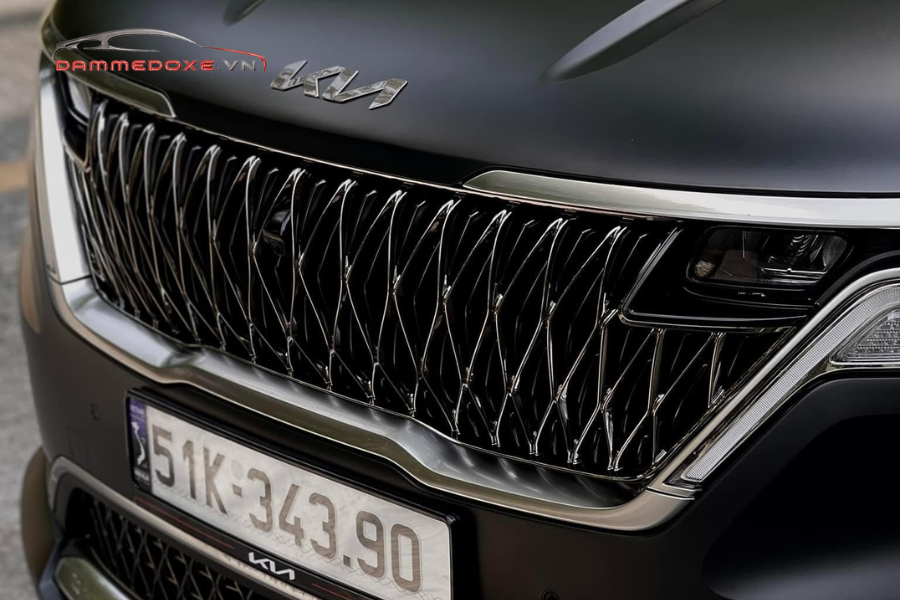 Độ limousine xe Kia Carnival với mặt galant Hàn Quốc sang trọng