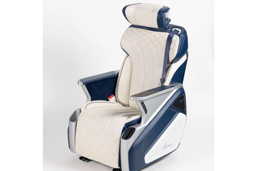 Mẫu ghế VIP 05 được thiết kế mạnh mẽ và hiện đại