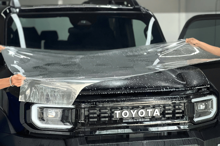 Dán PPF MX2 G70 cho nắp capo Toyota FJ Cruiser